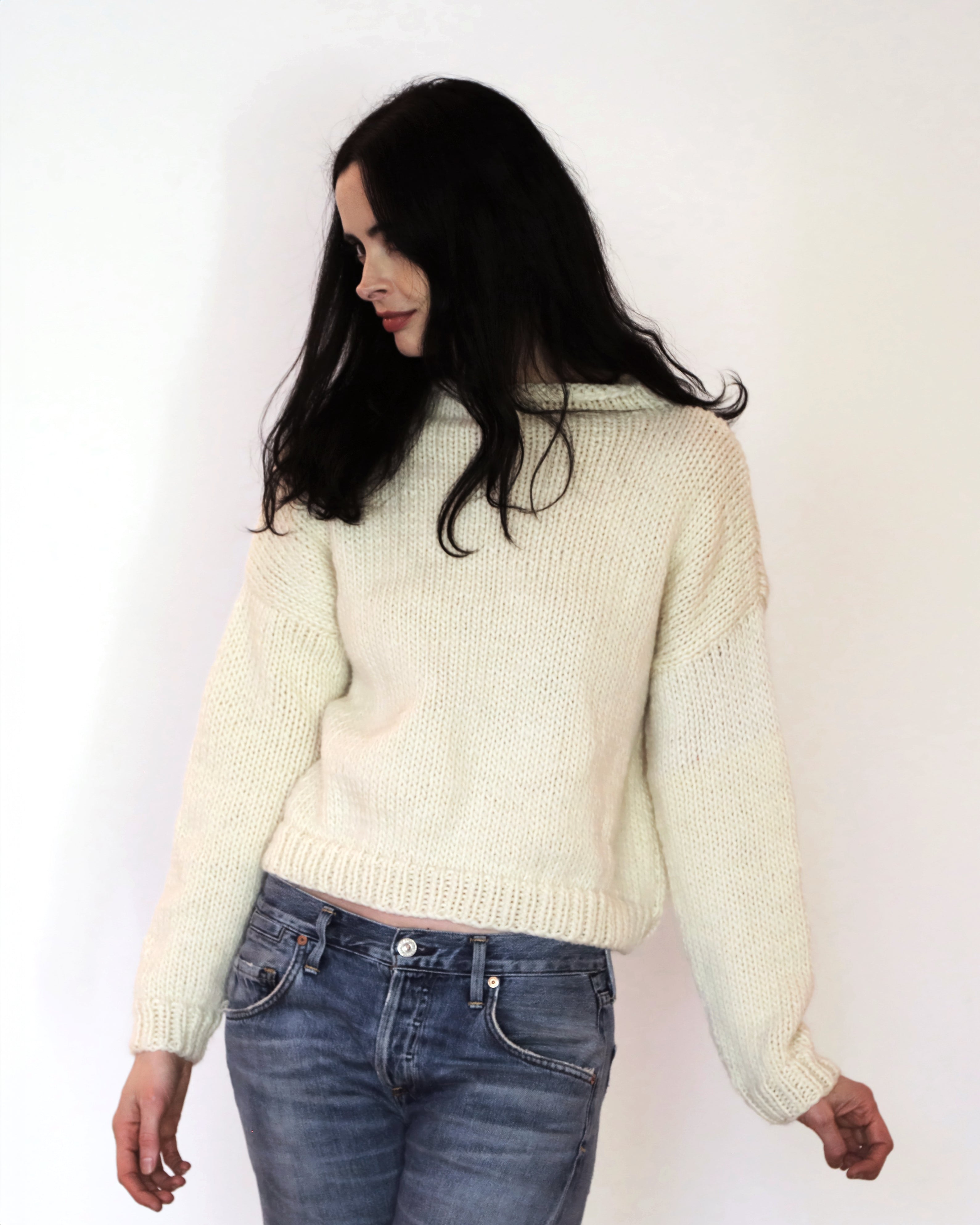 Cool Girl Sweater x Krysten Ritter Pattern