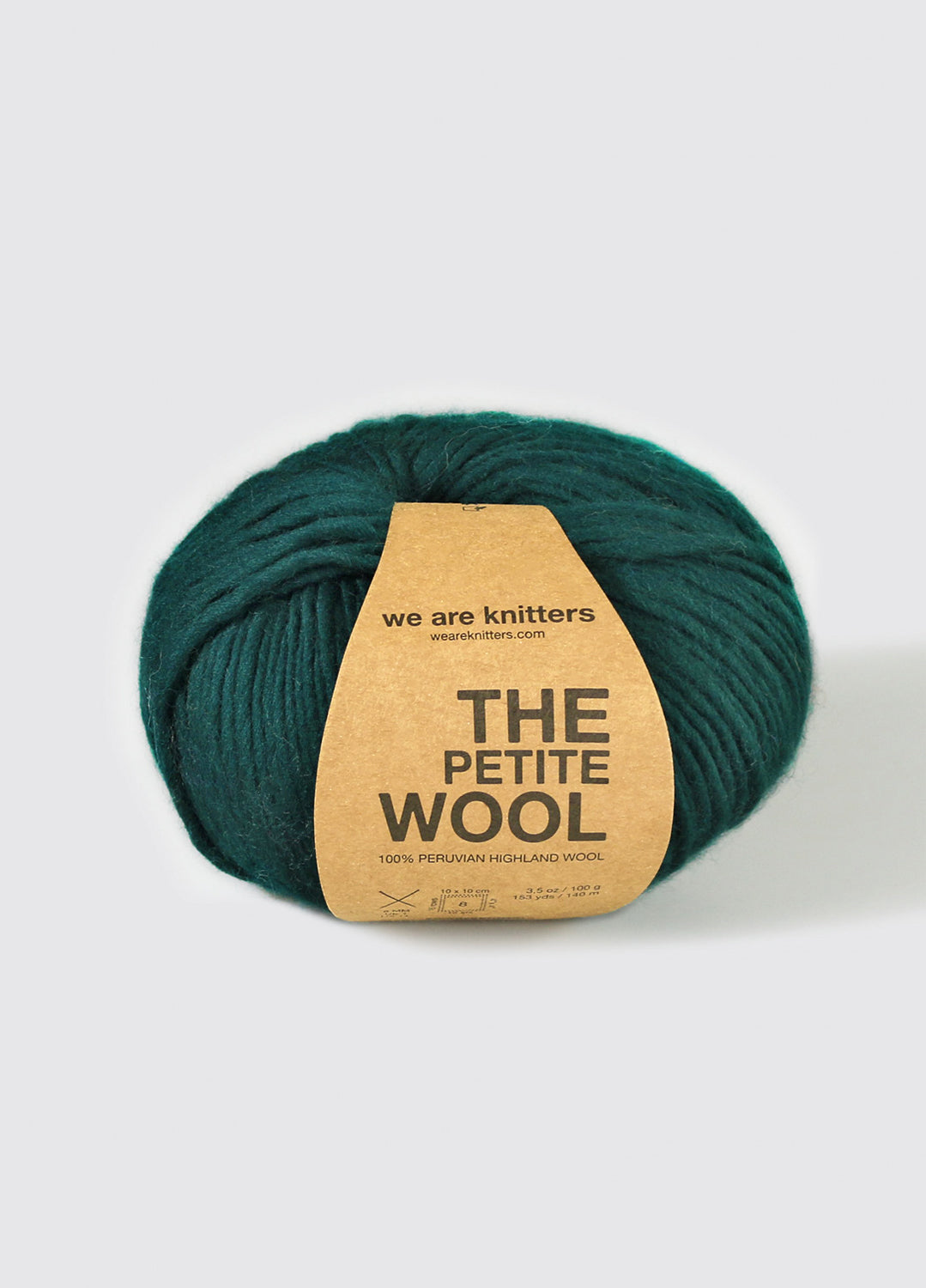 Petite Wool Forest Green