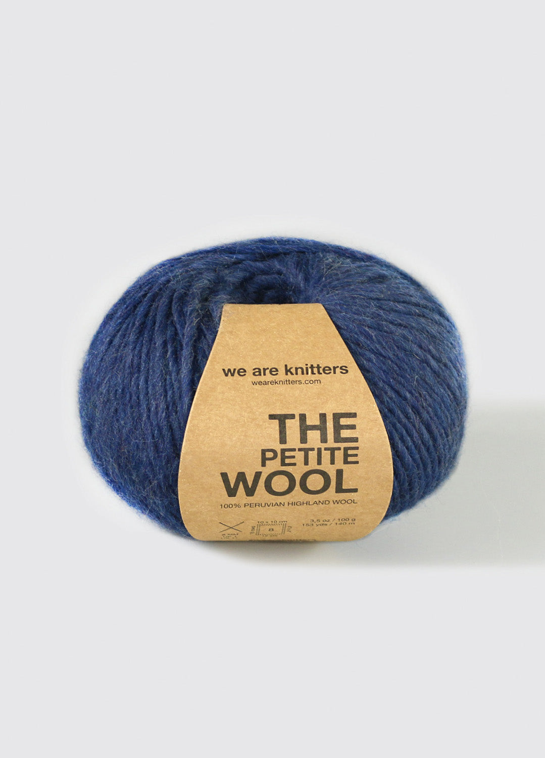 Petite Wool Spotted Blue