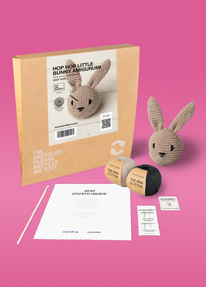 Hop Hop Little Bunny Amigurumi Kit